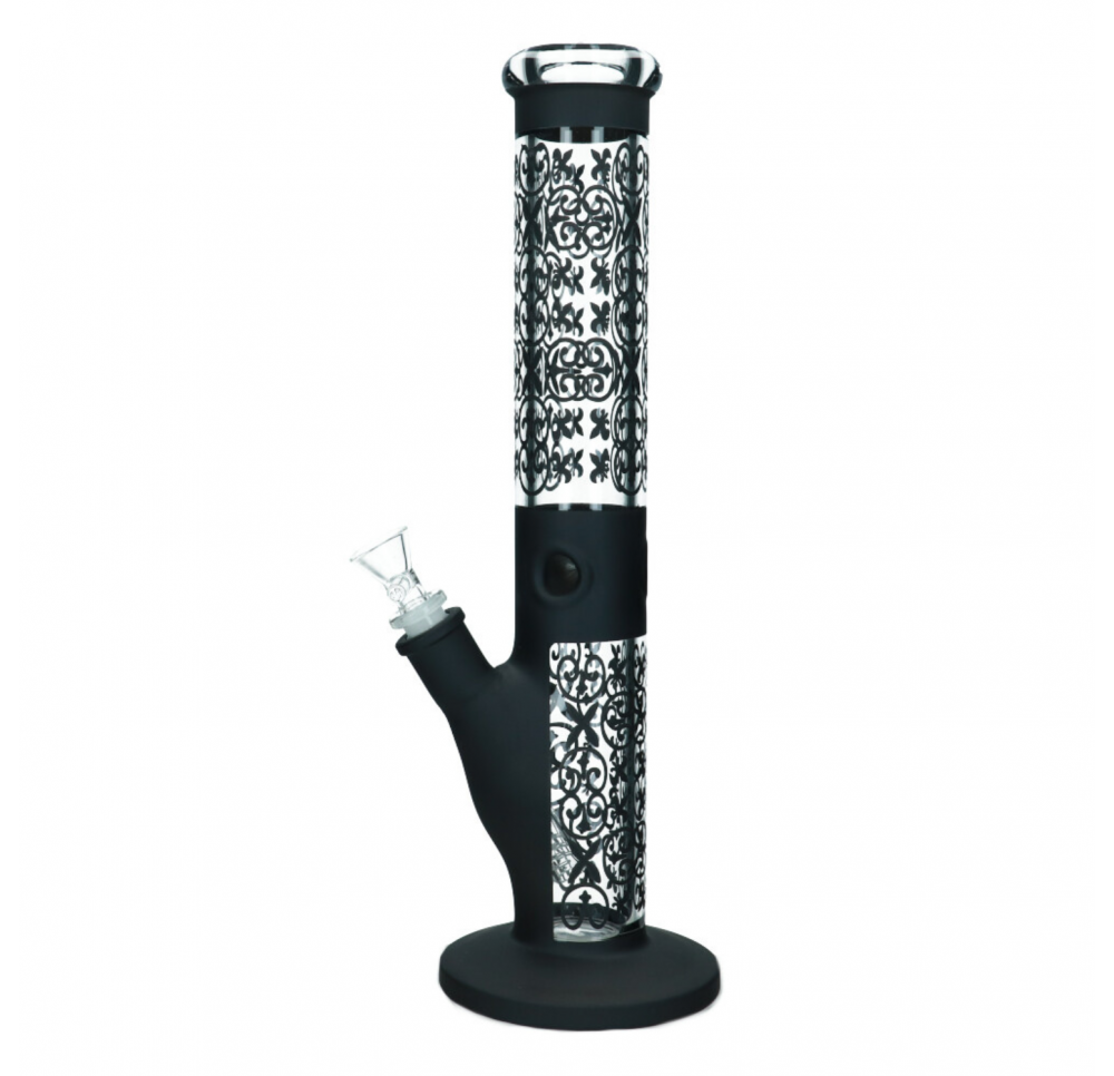 Black Show Glass Bong 36 cm / 5 mm