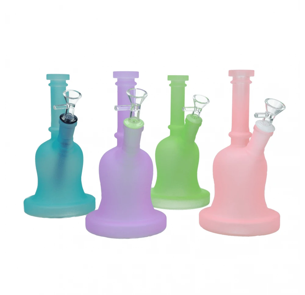 Neon Glass Bong 18 cm / 5 mm - MIX