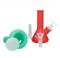 Full Matt Classic Silicone Bong 12.5 cm / 5 mm - Green