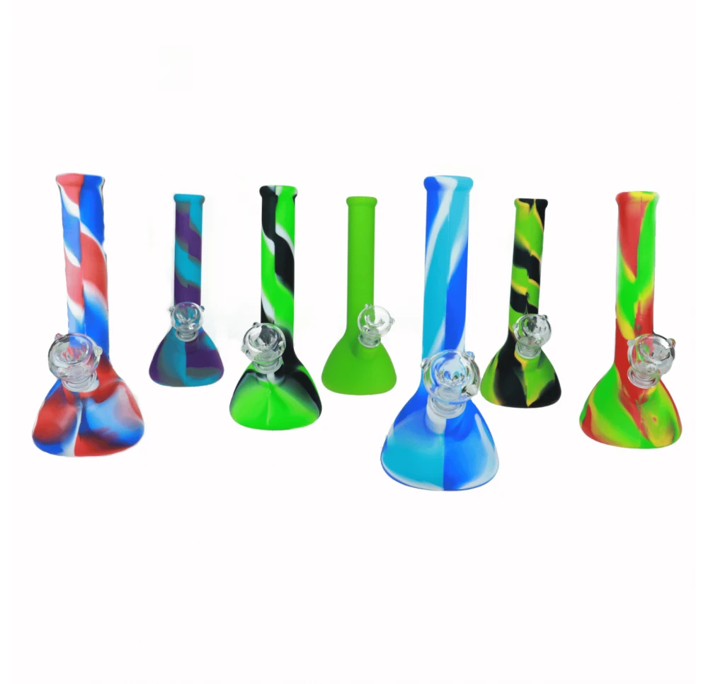 Crazy Colors Silicone Bong 22 cm - MIX Colors