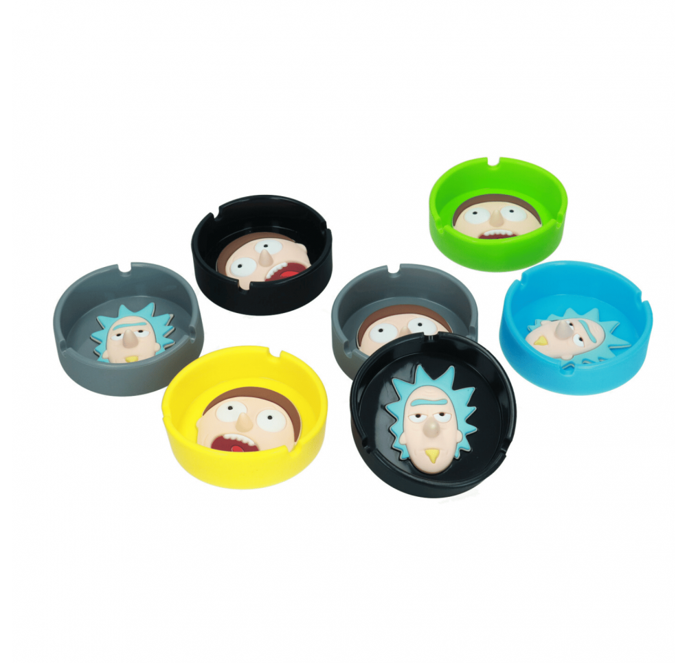 Silicone Ashtray 8.8 cm - Rick & Morty MIX Designs