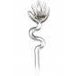 Glass Dabber "Transparent Hand" CLOVER HAND for Oil - 10 cm