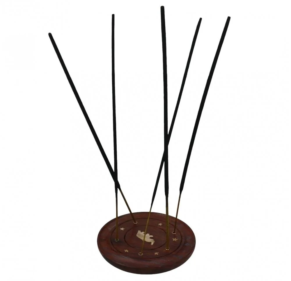 Wooden Incense Holder 9.5 cm