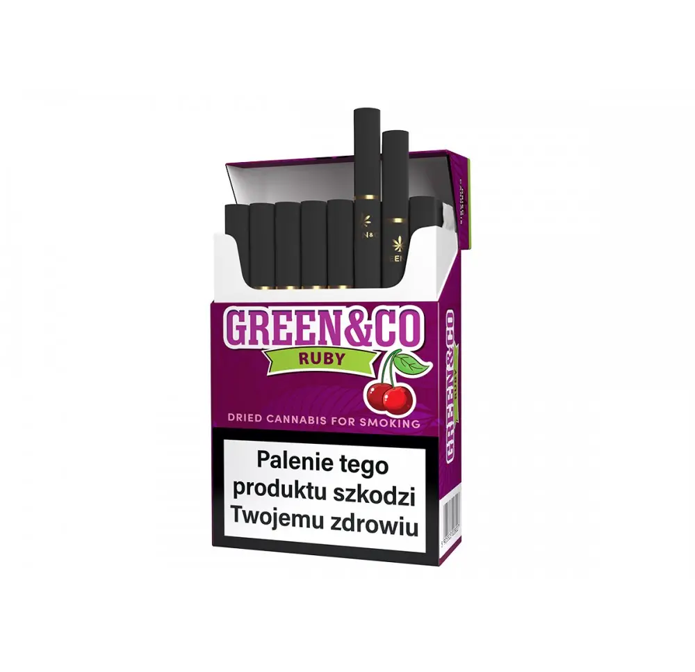 Pre-Rolls Green & Co - Ruby