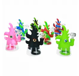 Silicone Bong Monster 19 cm 14.5mm MIX Colors