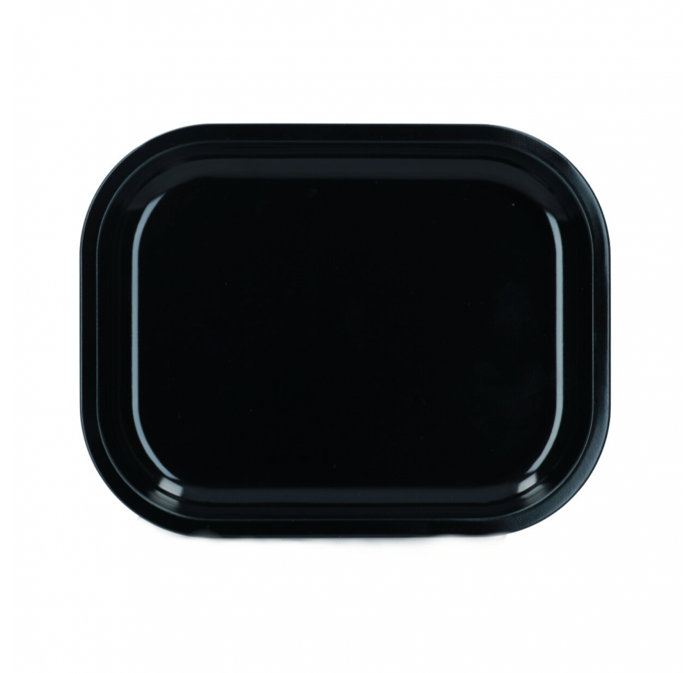 Metal Rolling Tray 18 x 14 cm - Black