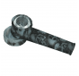 Silicone Skull Pipe Glow in the Dark 9 cm