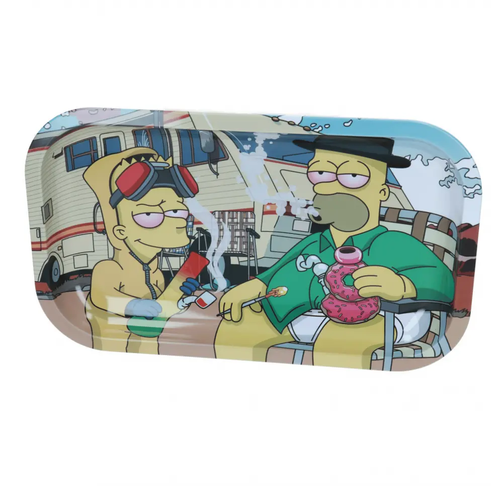 Metal Rolling Tray 27 x 16 cm - Simpson