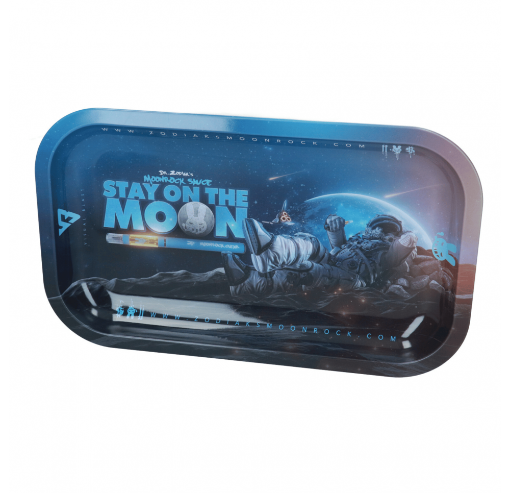 Metal Rolling Tray 27 x 16 cm - Stay On The Moon