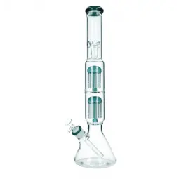 Double Shooter Glass Bong 47.5 cm / 7 mm