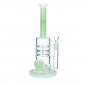 White Green Mozaic Glass Bong 31 cm / 5 mm