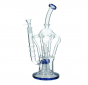 Blue Turbo Recycler Glass Bong 36 cm / 5 mm