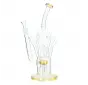 Bongo Szklane Żółty Turbo Recykler 36 cm / 5 mm