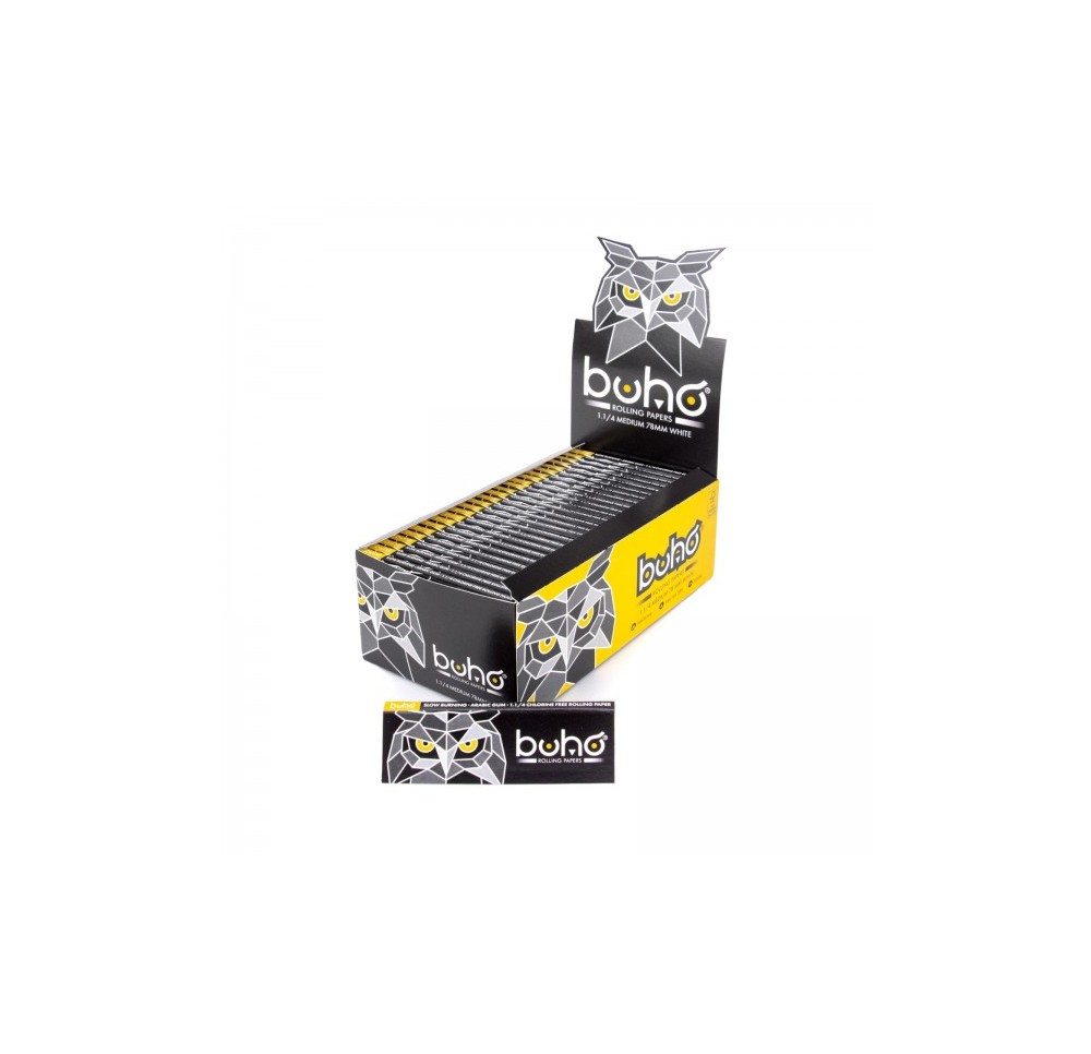 BOX - 50 x BUHO Classic 1 1/4 Rolling Papers