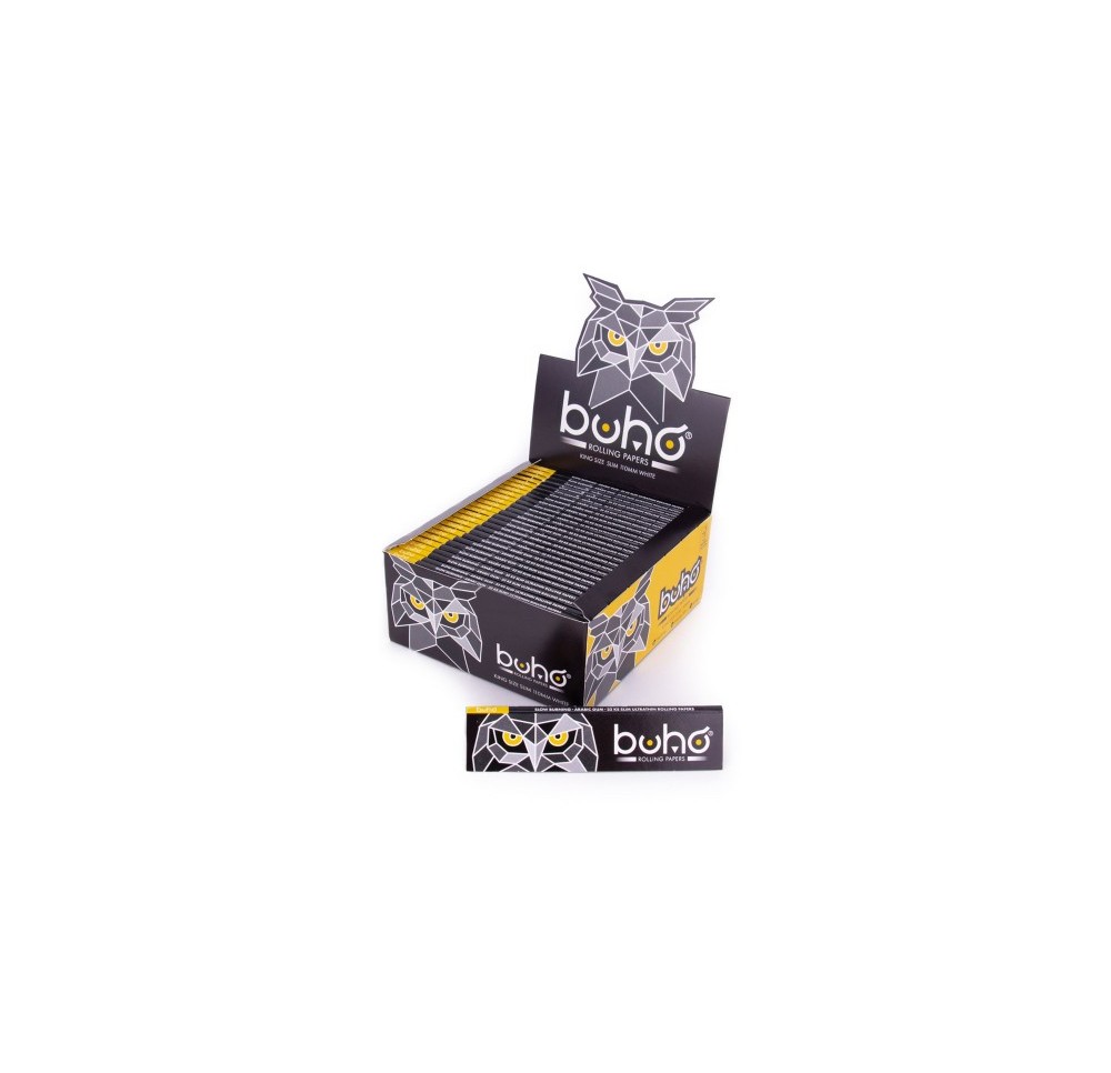 BOX - 50 x BUHO Classic King Size Slim Rolling Papers