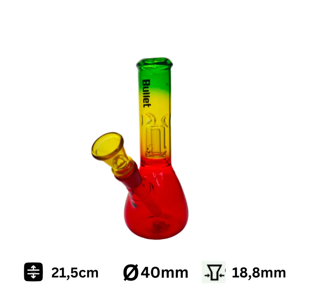 Bongo lodowe RASTA 21,5cm 18,8mm