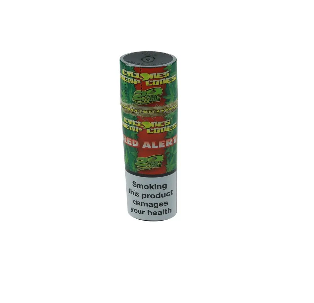 Blunty Cyclones Hemp Double Wraps Red Alert – 2 sztuki