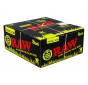 BOX - 50 x Bibułki RAW Black Organic King Size Slim