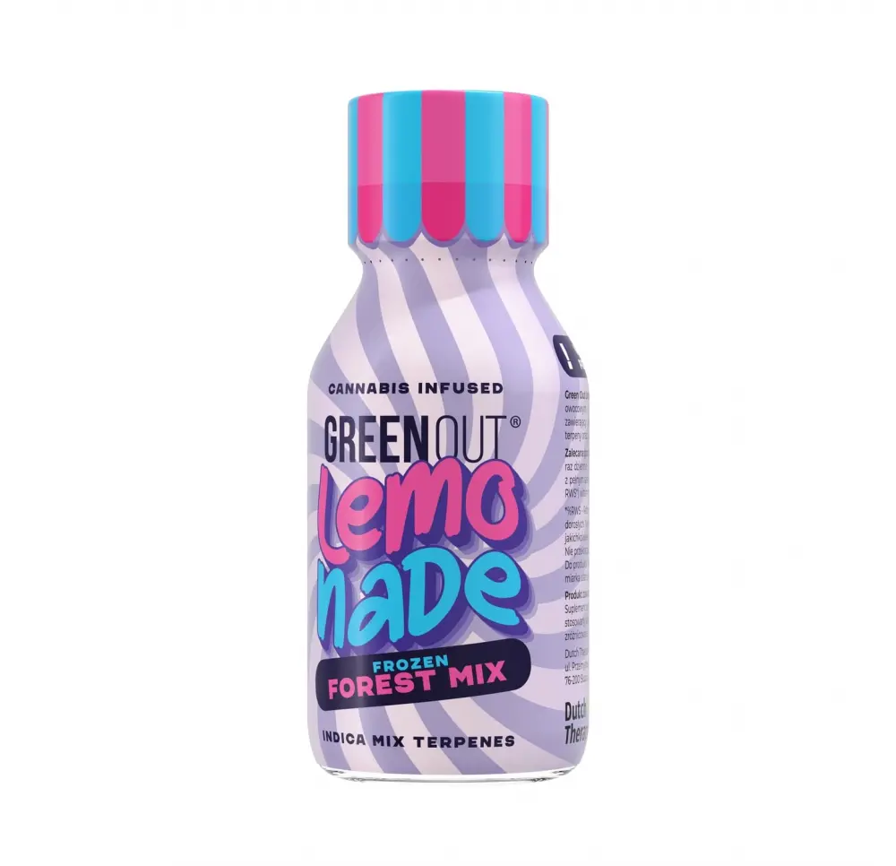 Shot konopny Green Out Lemonade, Frozen Forest Mix