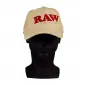 Czapka z Daszkiem RAW Beżowa + Drewniany Ubijak