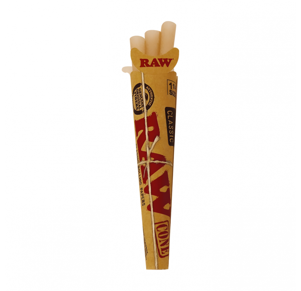 Zestaw Stożków RAW Organic Cone 1 1/4 - 6 szt.