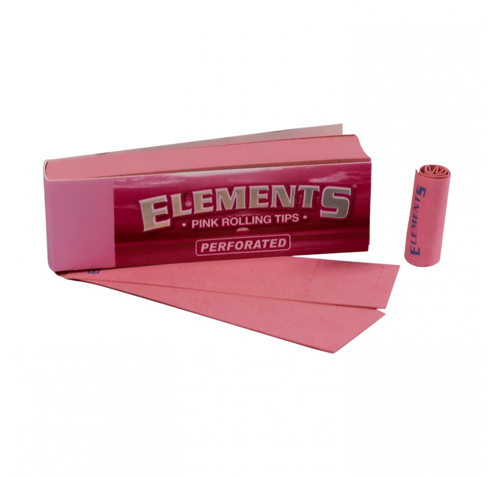 Filterki perforowane Elements PINK 50 szt.