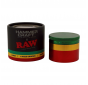 Młynek metalowy Hammercraft X RAW Rasta 4-część 61 mm