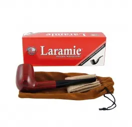 Fajka Laramie z drewna naturalnego 13 cm