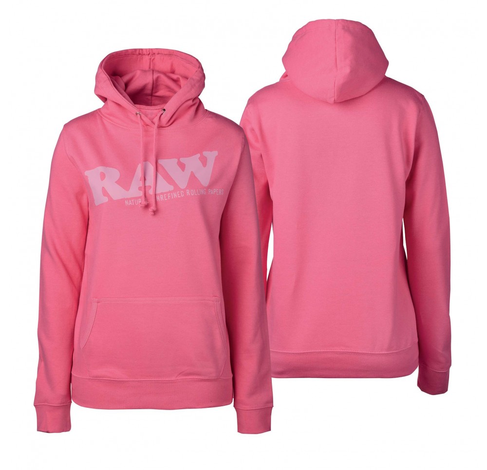 Bluza RAW HOODIE Raw Edition damska różowa M