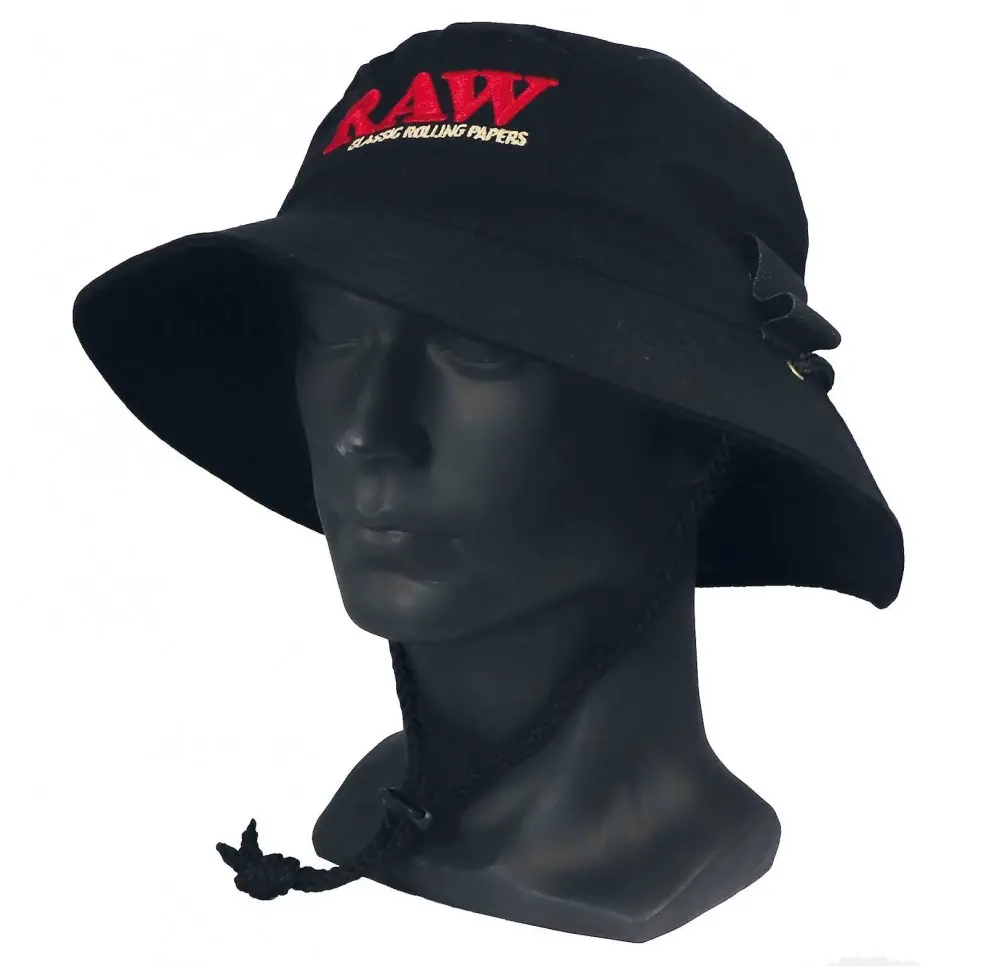 Kapelusz Bucket Hat Raw Czarny rozmiar M