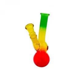 Bongo szklane MINI Rasta 14cm