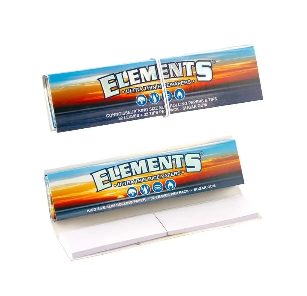 Bibułki Elements Connoisseur King Size Slim + Filterki