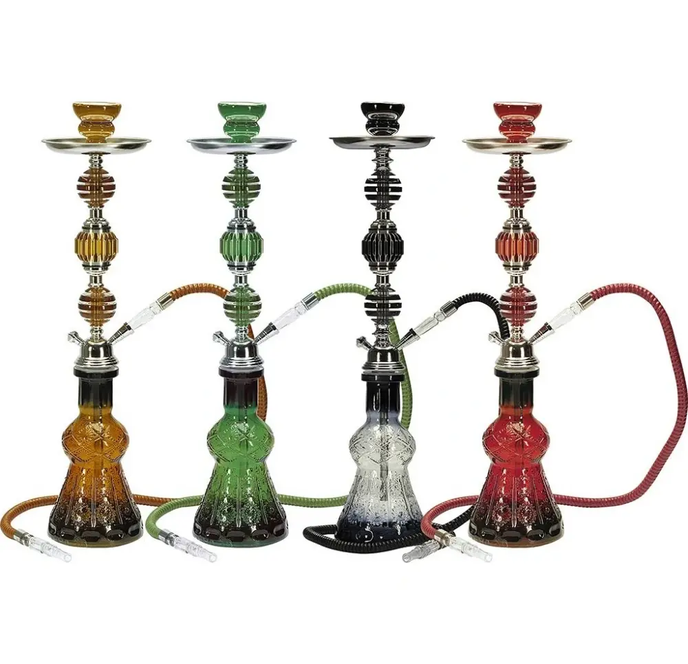 Fajka wodna Shisha 1-wężowa BROWN 58 cm