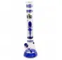 Bongo Szklane Grace Glass Golden Line Niebieskie 46 cm 18,8 mm