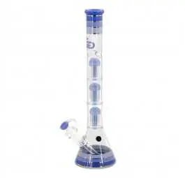 Bongo Grace Glass Potrójna Filtracja Niebieskie 48 cm 29,2/18,8 mm