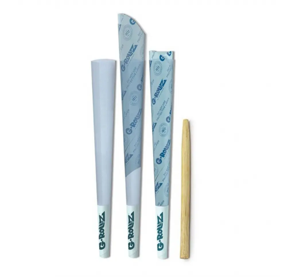 Wrapy Konopne G-Rollz Tiki KS Blue 3szt