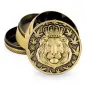 Młynek metalowy Fire Flow Gold Lion 4-część 5cm