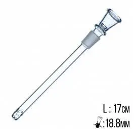 Cybuch długi z końcówką filtrującą 17cm 18,8mm