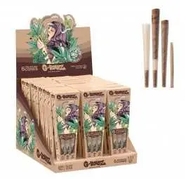 Bibułki skręcone G-Rollz Colossal Dream Unbleached 1 1/4 6 szt