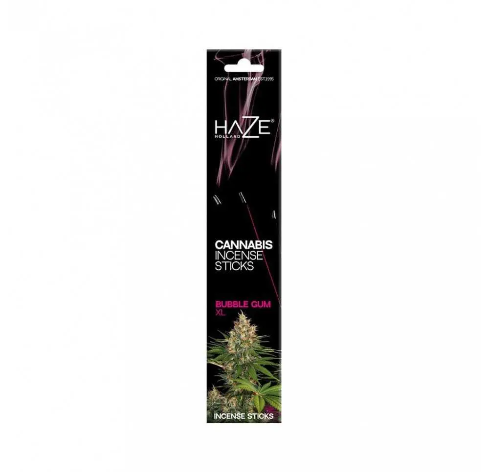 Konopne kadzidełka zapachowe HaZe - Bubblegum XL