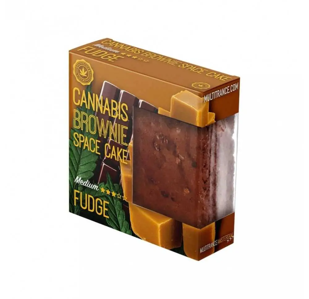 Brownie konopne - Krówka