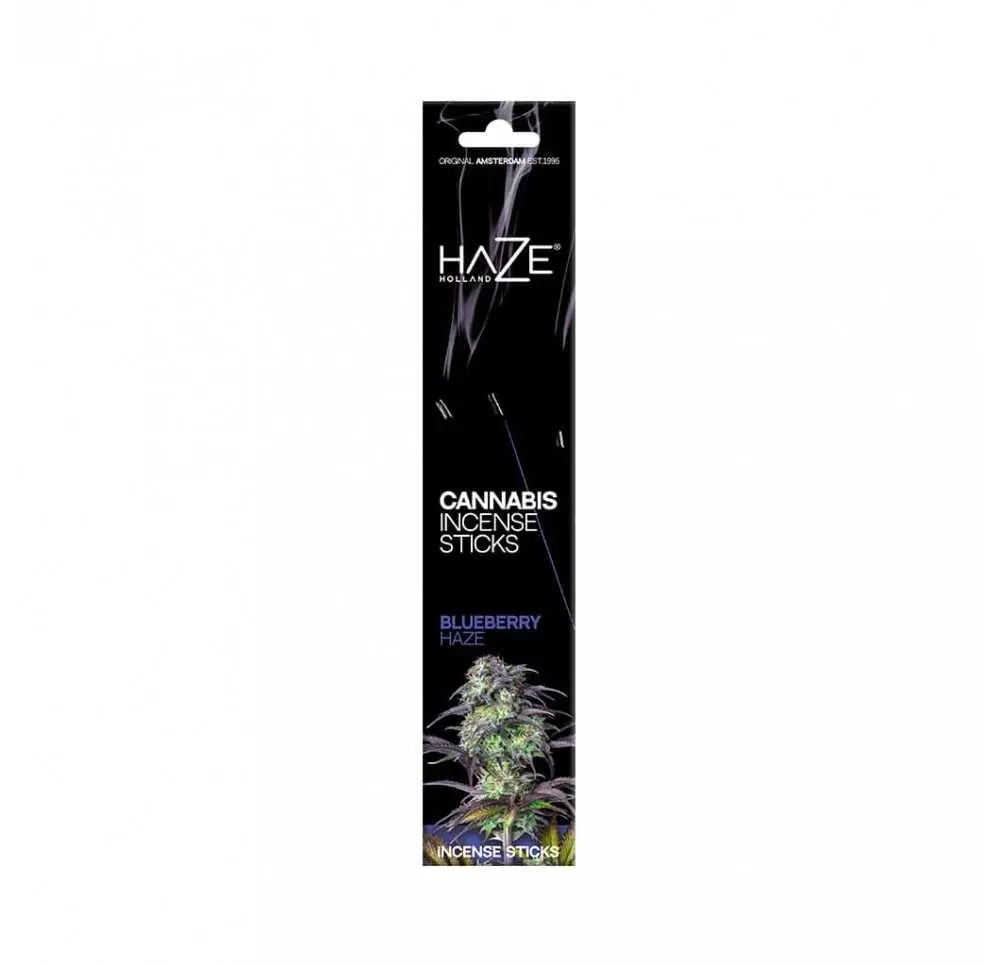 Konopne kadzidełka zapachowe HaZe - Jagoda (Blueberry)