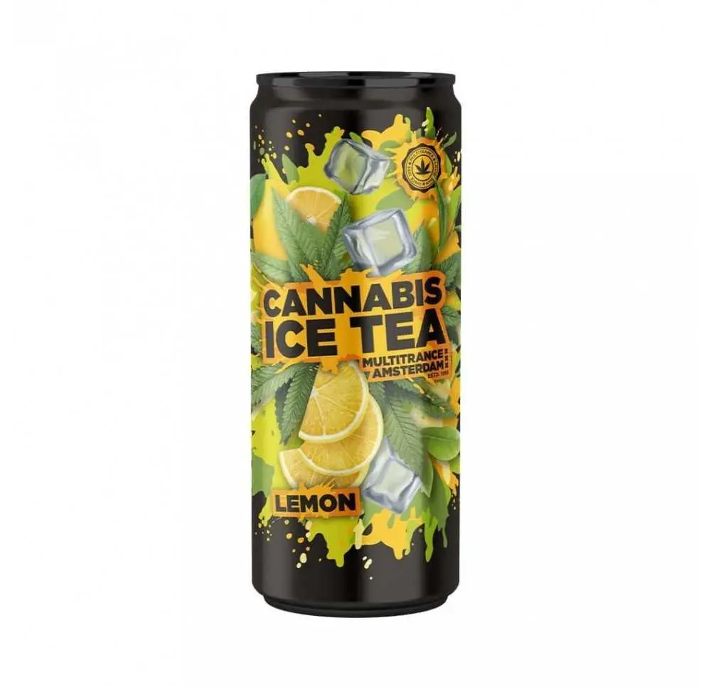 Napój o smaku konopnym - Ice Tea