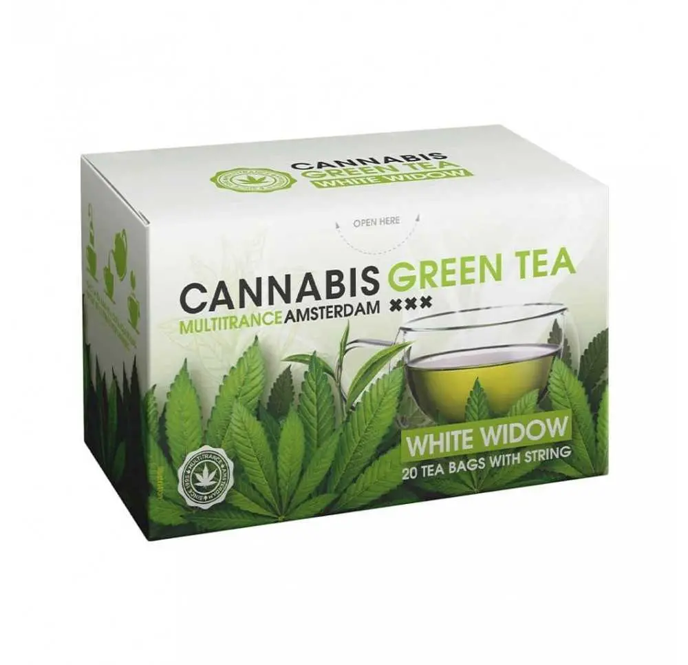 Herbata konopna - White Widow - Zielona Herbata