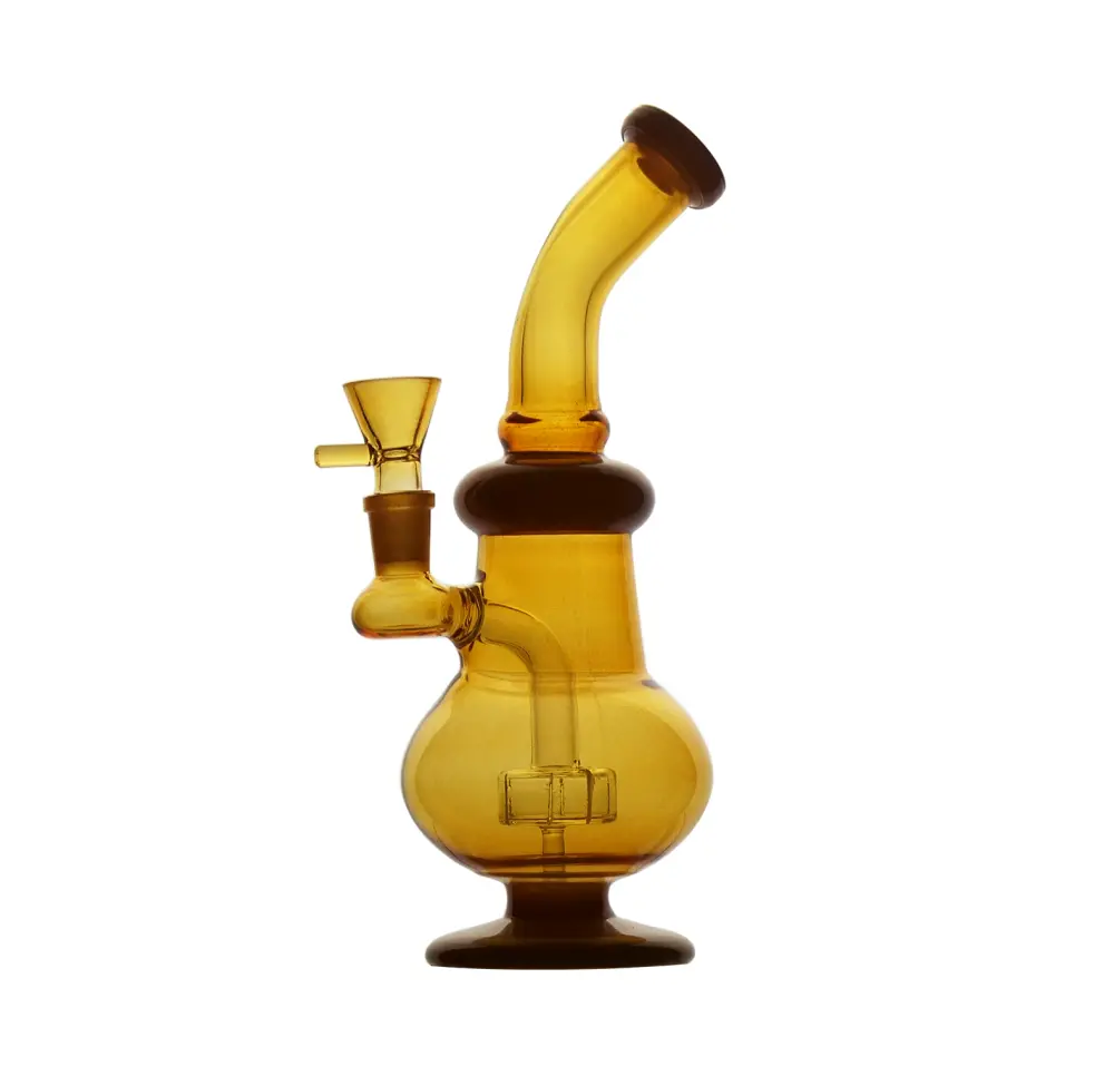Bongo szklane z filtracją Orange Lamp 23,5 cm 14,5 mm