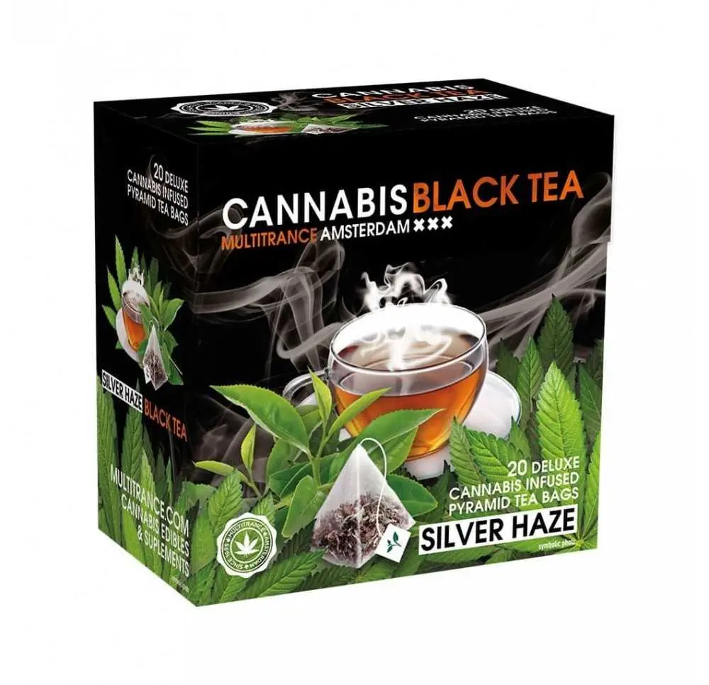 Herbata konopna - Silver HaZe - Czarna Herbata