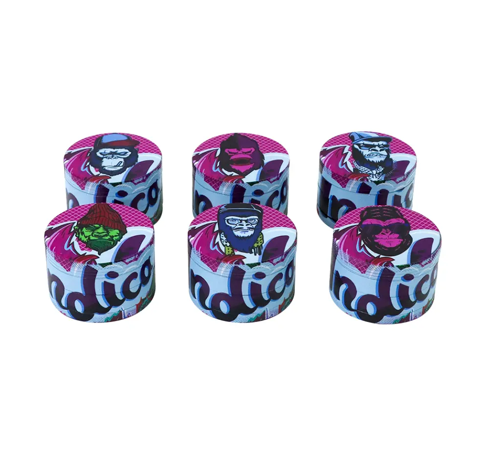 Młynek metalowy Gorilla Indica 4 części 60 mm