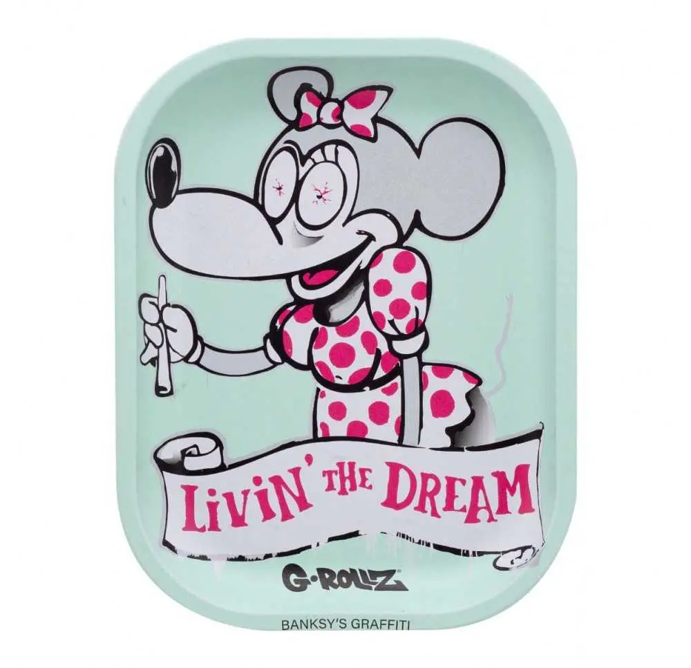 Tacka G-Rollz Banksy Livin' the Dream 14 x 18cm