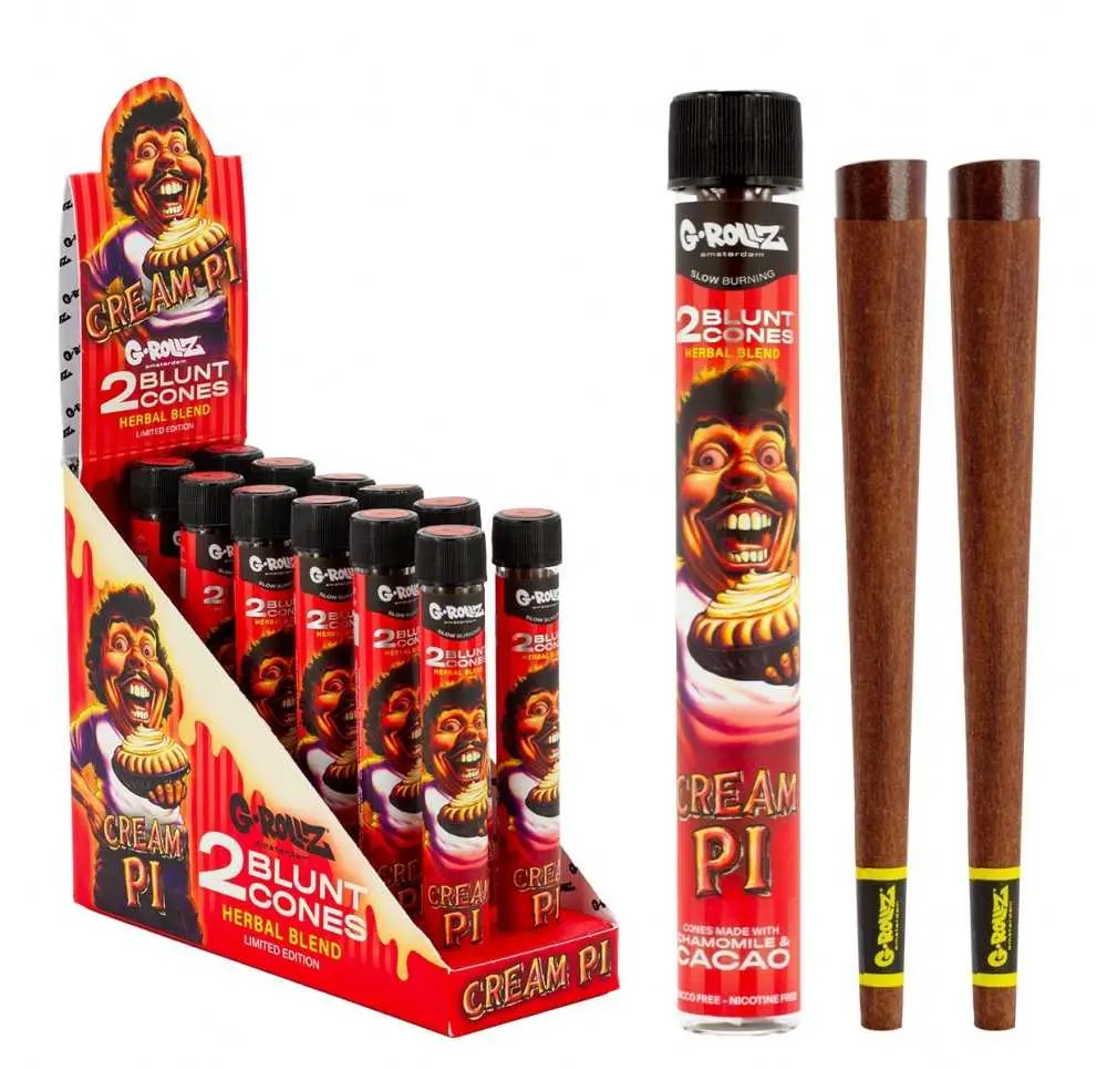 Wrapy skręcone G-Rollz Cream Pi - 2 szt.
