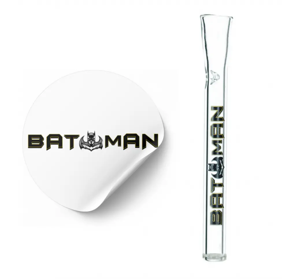 Lufka szklana z grafiką BATMAN - 9 cm